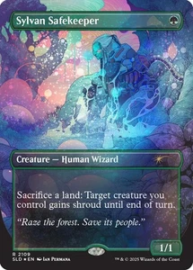 Foil - Sylvan Safekeeper (Galaxy Foil) - 2109 / quasi nuovo / inglese - Foto 1 di 1