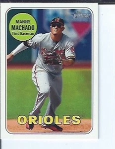 Manny Machado 2018 Topps Heritage Action Parallel - Imagen 1 de 1