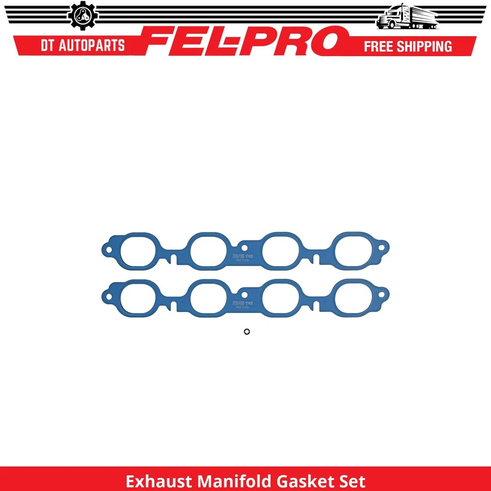 Para 2014-2021 GMC Sierra 1500 conjunto de junta coletor de escape Fel-Pro 2015 2016 2017 - Imagem 1 de 1