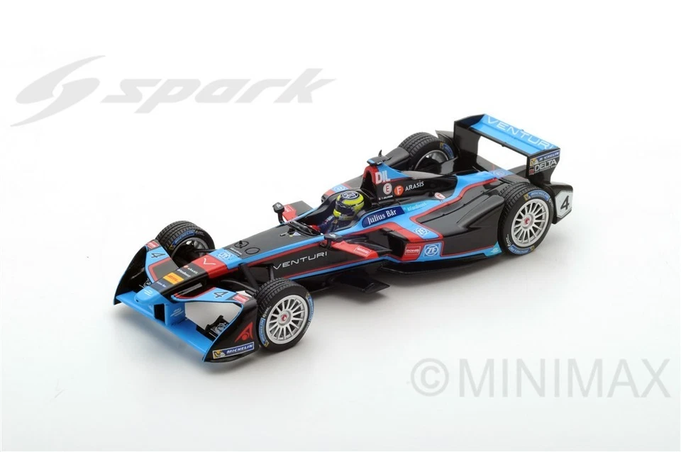 Spark Model S5906 VENTURI T.DILLMANN 2017 N.4 Rd10 NEW YORK FORMULA E 1:43 Model - Immagine 1 di 1
