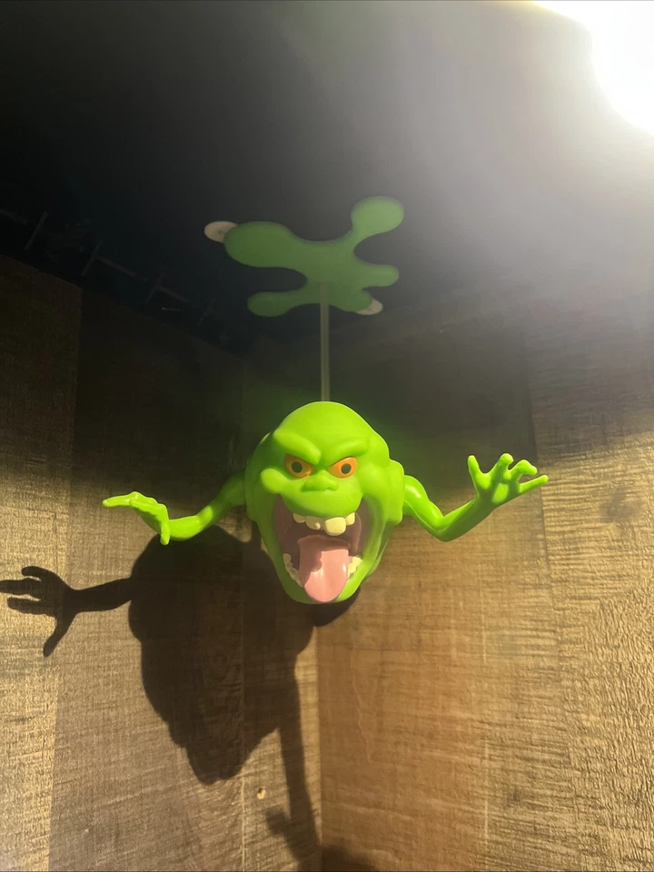 The Real Ghostbusters Slimer Figure 1984 With Hangar - Image 1 of 1
