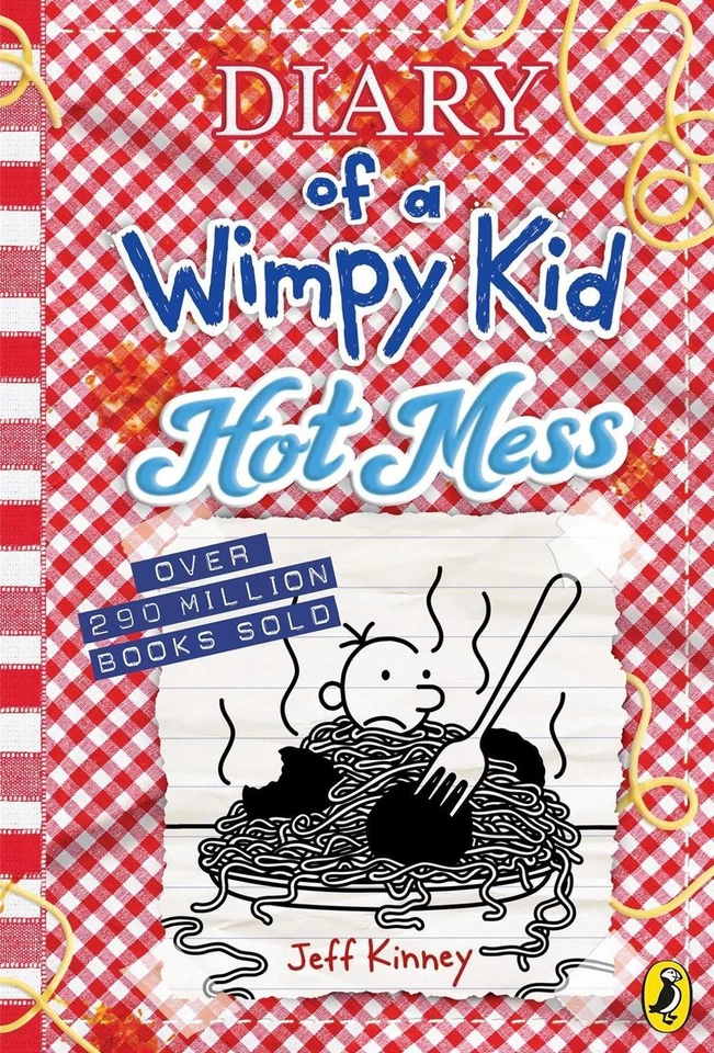Diary of a Wimpy Kid: Hot Mess (Book 19) by Jeff Kinney Hardcover Book - Image 1 of 1