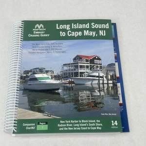 Maptech Cruising Guide Long Island Sound to Cape May NJ 14th Ed Region 3 - Imagen 1 de 10