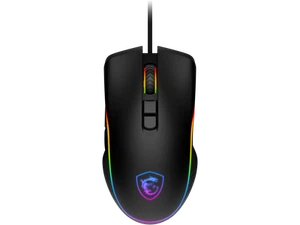 MSI Forge GM300 Lightweight Gaming Mouse - USB, RGB, Adjustable up to 7200 DPI - - Picture 1 of 8