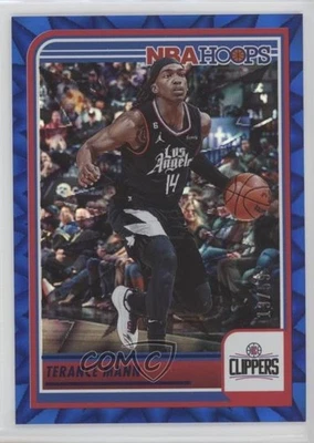 2023-24 Panini NBA Hoops Blue Explosion /59 Terance Mann #130 - Image 1 of 2