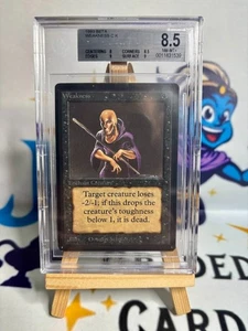 Magic MTG Schwäche BETA BGS 8.5 (NO psa alpha 10 commander modern box mox lotus) - Bild 1 von 2