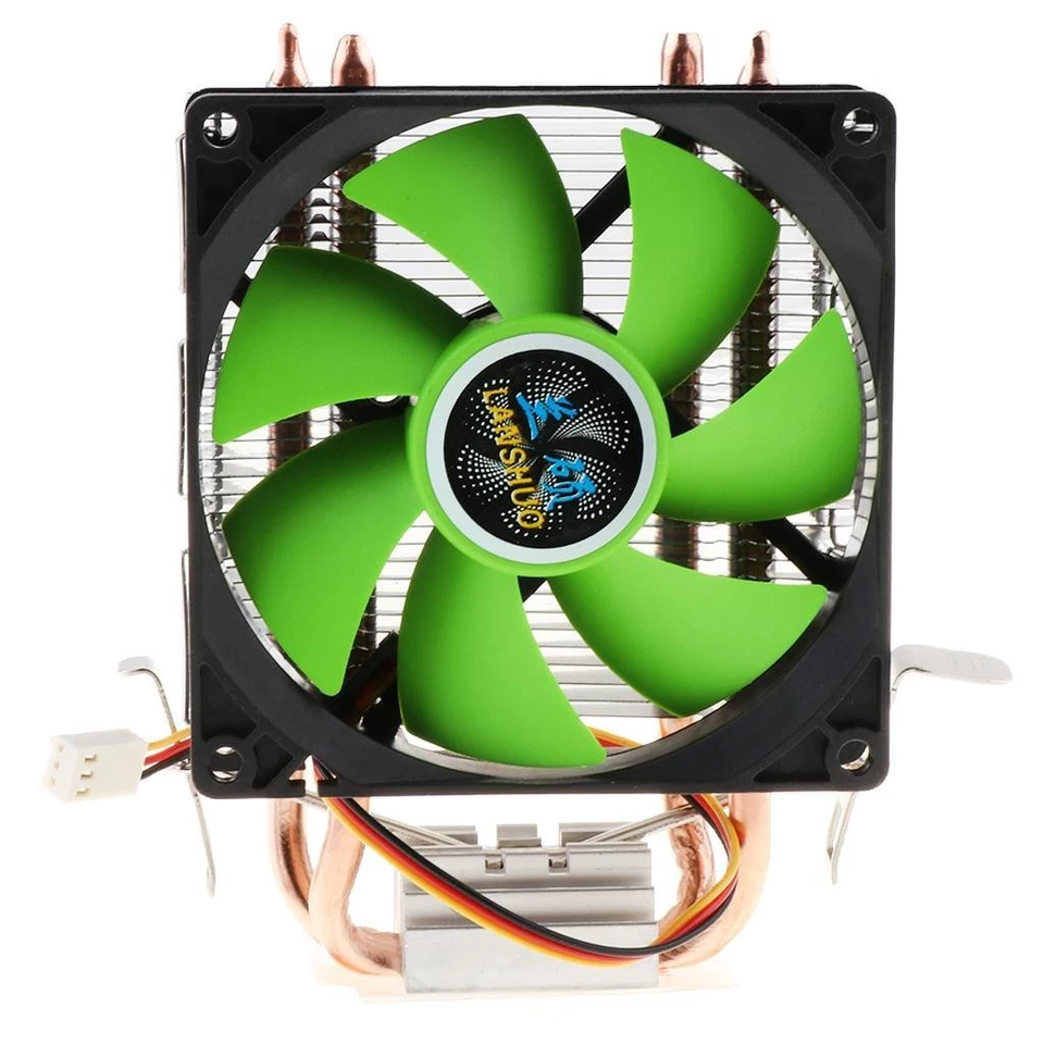 12V LED Silent Cooling Fan 80mm Heatsink Brushless Fan for Desktop Computers - Image 1 of 1