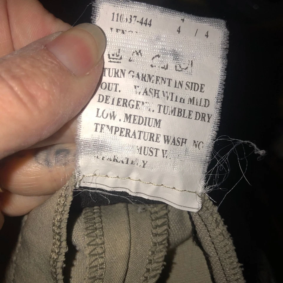 Calças femininas Equine Couture Coolmax Champion com zíper lateral tamanho 28 safári cinza claro - Imagem 1 de 4