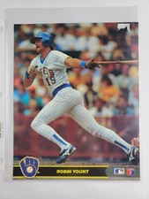 Robin Yount Milwaukee Brewers 1990 8x10 Glossy Color Baseball Photo