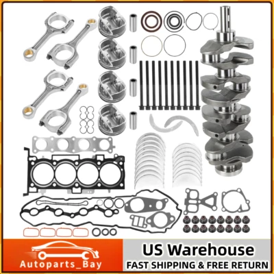 G4KJ Engine Rebuild Crankshaft Kit for 11-19 Hyundai Santa Fe Kia Sorento 2.4L - Image 1 of 4
