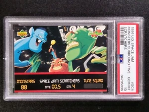 1996-97 UD Space Jam Scratchers #SC4 Michael Jordan/Monsters Surround  Tweety 🔥 - Picture 1 of 4