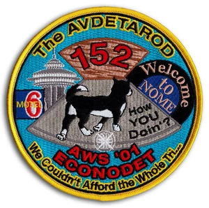 US Coast Guard AVDETAROD 152 AWS 01 Econodet Welcome to Nome Patch - Picture 1 of 1