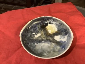 Vintage Guillot France Grape Dish Signed 5 7/8" Bowl - Picture 1 of 6