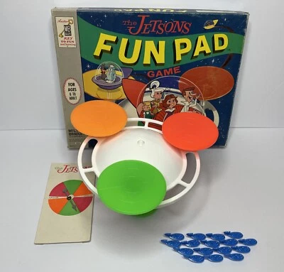 Milton Bradley The Jetsons Fun Pad Board Game 1963 Complete! - Image 1 of 4