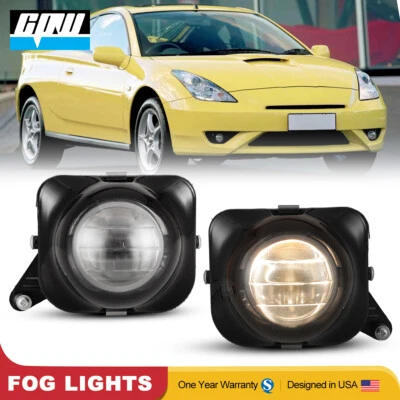 Luces antiniebla para Toyota Celica 2000 2001 2002 2003 2004 2005 lente transparente con bombillas Foto 1 de 4