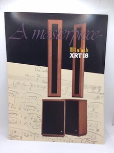 Vintage McIntosh XRT-18 Sales Brochure - Picture 1 of 6