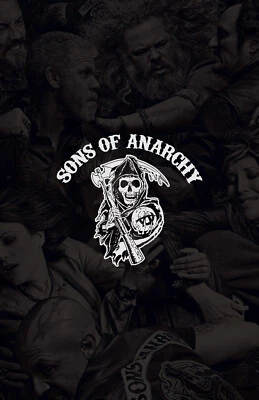 RICH HILL PRODUCTIONS AA3892 Sons of Anarchy Show By Kurt Sutter 2008 Costars Movie Poster 11x17