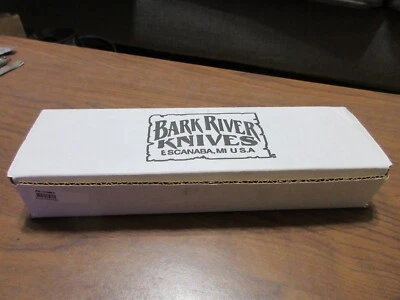 Cuchillo de hoja fija Bark River Bravo-1 07-111M-NC hecho en EE. UU. Foto 1 de 4