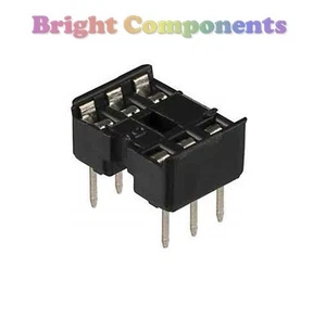 20 x Brand New 6 Pin DIL DIP IC Socket - UK Seller - Picture 1 of 1