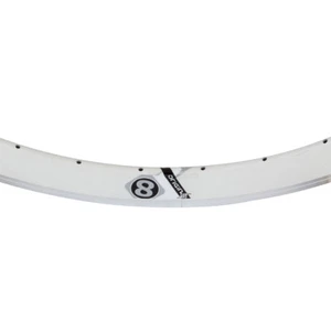 Origin8 Trak Attak Deep-V Gloss White 32 Hole 700c rim w/MSW Fixie Track  O8 12 - Picture 1 of 1