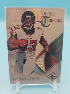 2012 Limited Threads Michael Turner /49 Prime Patch Card#66 Atlanta Falcons - Picture 1 of 2