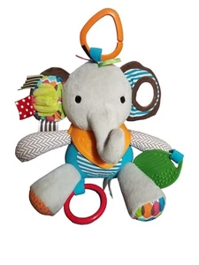 SKIP HOP Bandana Buddies Baby Activity Toy Elephant Teether Toy Age 0+ - Picture 1 of 9