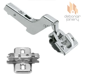 Blum Cabinet Hinge 71B3750 Soft Close Blumotion Inset Hinge 110 & Mounting Plate - Picture 1 of 3