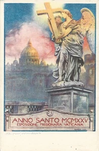 ROMA - Esposizione Missionaria Vaticana Anno Santo MCMXXV 1925 Cartolina M.Rava - Picture 1 of 2