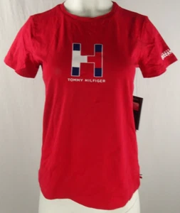 Tampa Bay Buccaneers NFL Tommy Hilfiger Women's Short Sleeve T-Shirt - Picture 1 of 8