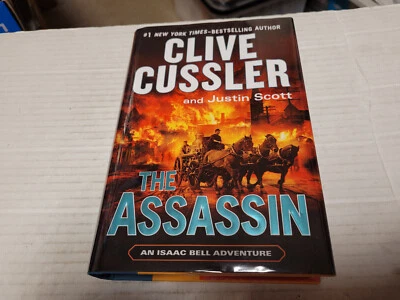 The Assassin by Clive Cussler & Justin Scott (2015, HC) DOUBLE SIGNED 1st/1st  - Image 1 of 3
