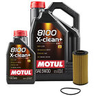6L Motul 8100 X-CLEAN + 5W30 Wix Filter Motor Oil Change Kit For VW Audi API SN Audi S3