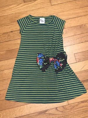 Persnickety Striped Dress with Big Bow Size 4 years  - Image 1 of 4