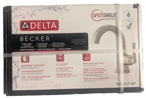 BECKER #15891LF-SP Single Handle Centerset Spotshield Bathroom Faucet - Picture 1 of 5