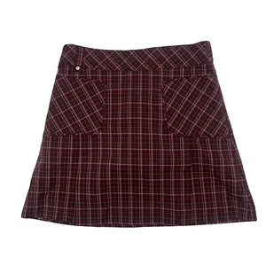 Lole Pro Active Golf Hiking Travel Plaid 50+ UPF Quick dry Wrinkle Free Size 4 - Picture 1 of 10