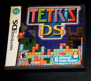 TETRIS NINTENDO DS CIB AUTHENTIC COMPLETE TESTED WORKING 3DS 2DS DSI XL LITE DSL