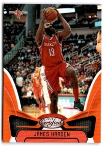 2018-19 Panini Certified Mirror Orange #111 JAMES HARDEN /99  Houston Rockets