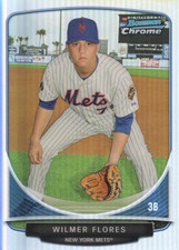 2013 (METS) Bowman Chrome Cream of the Crop Mini Refractors #NYM5 Flores