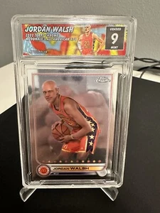2022 Topps Chrome McDonalds All American Basketball Jordan Walsh #70 Graded 9 - Bild 1 von 2