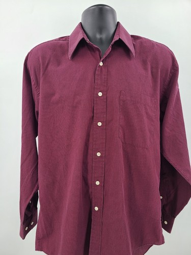 Camicia Christian Dior vintage adulto 15 5 34 45 rossa manica lunga abito formale business