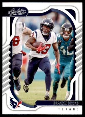 2022 PANINI ABSOLUTE! BRANDIN COOKS HOUSTON TEXANS #4 - Image 1 of 2