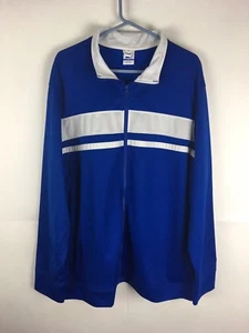 Vintage Starter Jacket - Men's 3XL - Blue & White - 100 % Polyester Zipper Front - Picture 1 of 12