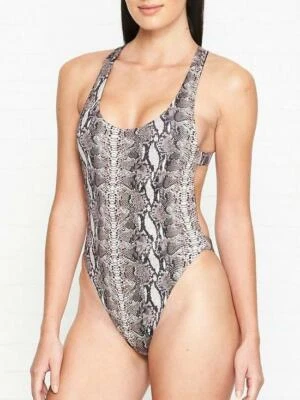 Traje de baño de una pieza Frankies Snake Venom talla pequeña Reino Unido 8 Foto 1 de 4