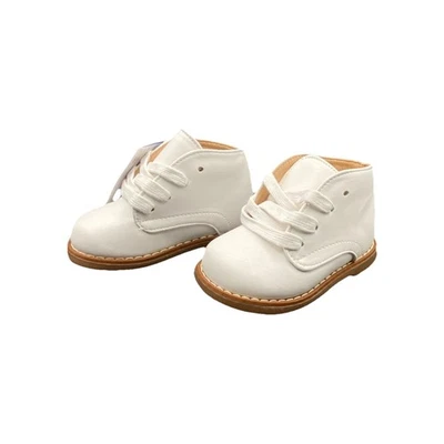 Zapatos de apoyo JOSMO Walker blancos Oxford talla 5 para niños pequeños principiantes Foto 1 de 4