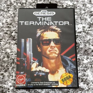 The Terminator Sega Genesis 1991 Virgin Games CIB Completo Arnold Schwarzenegger - Imagen 1 de 10