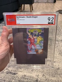 Battletoads/Double Dragon NES Cartridge PSA Graded 9.2 NOT VGA/CGC