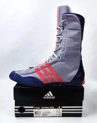 Adidas Boxing 2000 Boxing Boots 2003 UK 6-6.5-7-8.5-10 Boxing Shoes 014939 New BN - Image 1 of 4