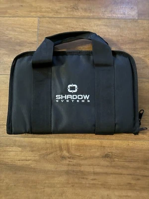 Shadow Systems Handgun/Pistol Range Bag Locking Zippers Black - Image 1 of 3