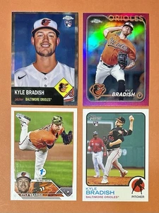 PAQUETE DE 4 tarjetas KYLE BRADISH (leer descripción) - Imagen 1 de 2