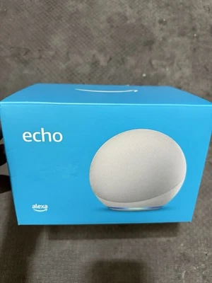 Amazon Echo 4th Gen Smart Speaker - Glacier White - Image 1 of 2