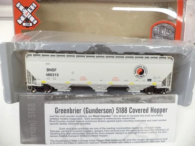 ScaleTrains Ho SXT30403, Greenbrier 5188 Covered Hopper, BNSF 486315 - Image 1 of 2